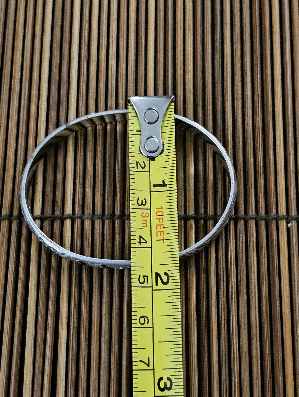 925 Silver Akahai Childs Bangle Bracelet (Vintage) - Picture 9 of 11